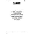 ZANUSSI ZFF303E Owners Manual