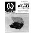 PIONEER PL-41B Manual de Usuario