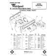 WHIRLPOOL RJE363PP0 Catálogo de piezas