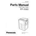 PANASONIC FP-2080 Katalog Części