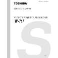 TOSHIBA W717 Service Manual