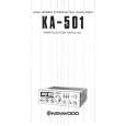 KENWOOD KA501 Instrukcja Obsługi