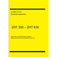 ZANUSSI ZHT630X Owners Manual