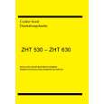 ZANUSSI ZHT530W Owners Manual