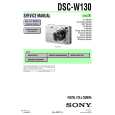 SONY DSC-W130 LEVEL3 Manual de Servicio