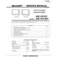 SHARP 29CFX10T Service Manual