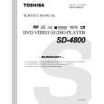 TOSHIBA SD4800 Instrukcja Serwisowa