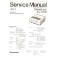 PANASONIC PV5000 Service Manual