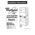 WHIRLPOOL CS5005XWW0 Installation Manual