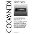 KENWOOD TK-780 Owners Manual