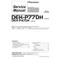 PIONEER DEH-P77DH Manual de Servicio