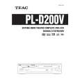TEAC PLD200V Instrukcja Obsługi