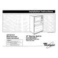 WHIRLPOOL RM765PXAB1 Installation Manual