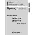 PIONEER DEH-P310 Instrukcja Obsługi