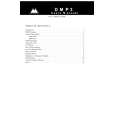 M-AUDIO DMP3 Owners Manual
