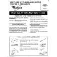 WHIRLPOOL RH7630XLW0 Manual de Instalación