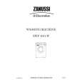 ZANUSSI ZWF1011 Owners Manual
