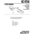 SONY AC-V25A Service Manual