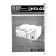 HITACHI HTD-G2 Owners Manual