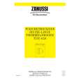 ZANUSSI TDE4124 Owners Manual