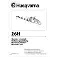 HUSQVARNA 26H Owners Manual