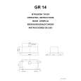 TURBO GR14/60A 2M 9010 F.M Owners Manual