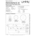INFINITY REFERENCE40 Service Manual