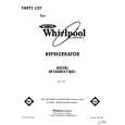 WHIRLPOOL 8ET20RKXYW01 Parts Catalog
