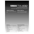 YAMAHA TX-492 Owners Manual