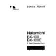 NAKAMICHI BX100/E Service Manual