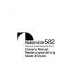 NAKAMICHI 582 Owners Manual