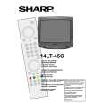 SHARP 14LT45C Owners Manual