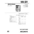 SONY WMSR1 Service Manual