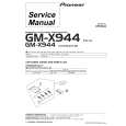 PIONEER GM-X944-3 Service Manual