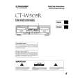 PIONEER CT-W505R Owners Manual