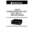 SANYO DCP3001 SEV Service Manual