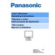 PANASONIC CT32G9UJ Manual de Usuario