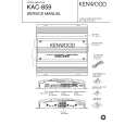 KENWOOD KAC859 Service Manual