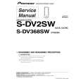 PIONEER S-DV368SW/XTW/EW5 Instrukcja Serwisowa