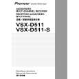 PIONEER VSX-D511-S/BXJI Owners Manual
