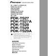 PIONEER PDK-TS27A Owners Manual
