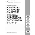PIONEER XV-DV232/WVXJ5 Manual de Usuario