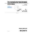 SONY PCVRX280DS Service Manual