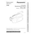 PANASONIC PVL781D Instrukcja Obsługi