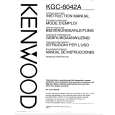 KENWOOD KGC6042A Instrukcja Obsługi