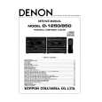 DENON D-1250 Service Manual