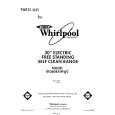 WHIRLPOOL RF360BXWW2 Parts Catalog