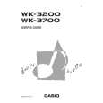 CASIO WK3700 Owners Manual