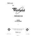 WHIRLPOOL ET18SCXRWR0 Parts Catalog