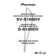 PIONEER S-S100DV Manual de Usuario